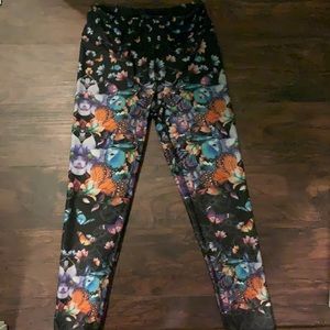 Evolution and creation butterfly leggings